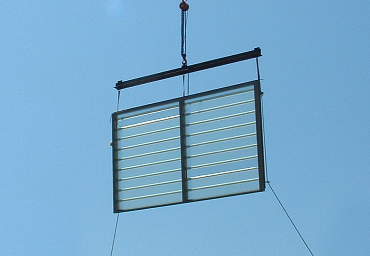 Channel Glass Unitized Frame System H60 Bendheim Wall Systems