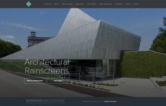 Rainscreen Microsite