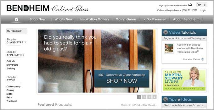 Bendheim Cabinet Glass