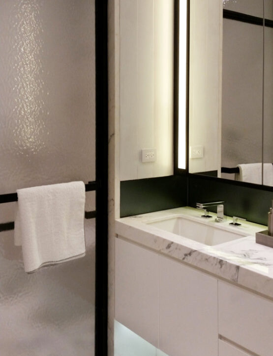 11 Beach Street Residences | Glass Shower Door