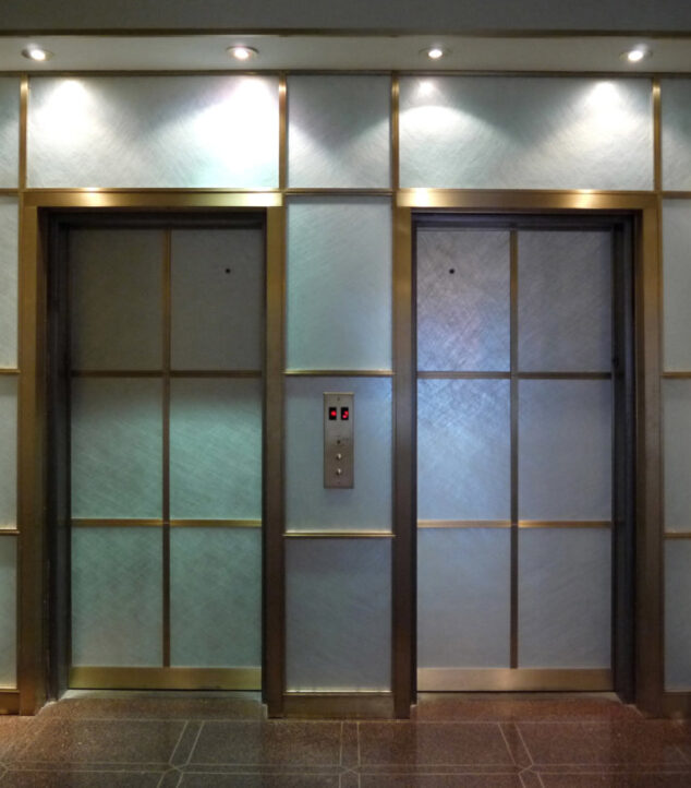 20 Sutton Place Residential Building | Glass Elevator Wall