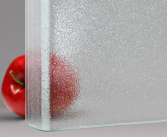 "504 Rough Cast" Low-Iron Channel Glass