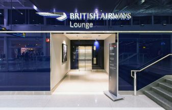 British Airways Lounge | Glass Wall