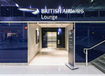 British Airways Lounge | Glass Wall