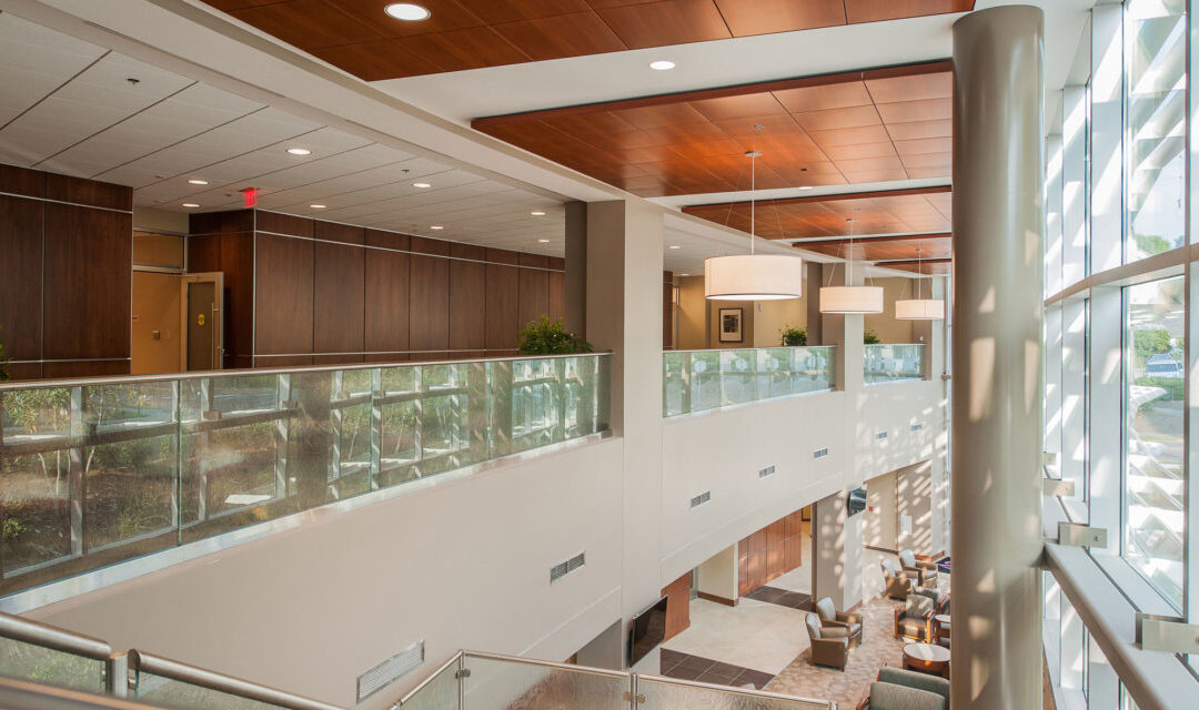 Bruno Cancer Center | Glass Stair Railings & Balustrades