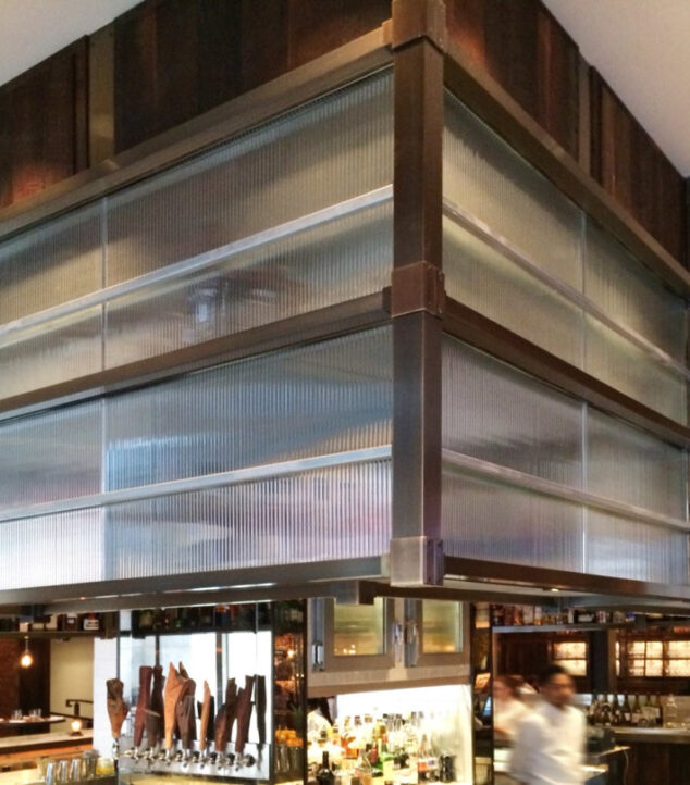 CBD Provisions Restaurant | Glass Wall