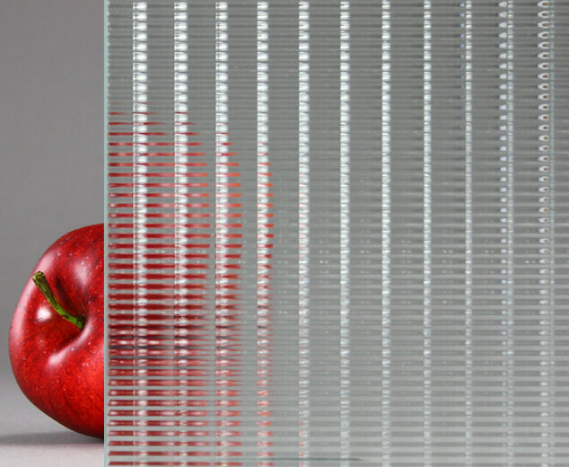 "Corduroy to Fluted" Textured Architectural Glass