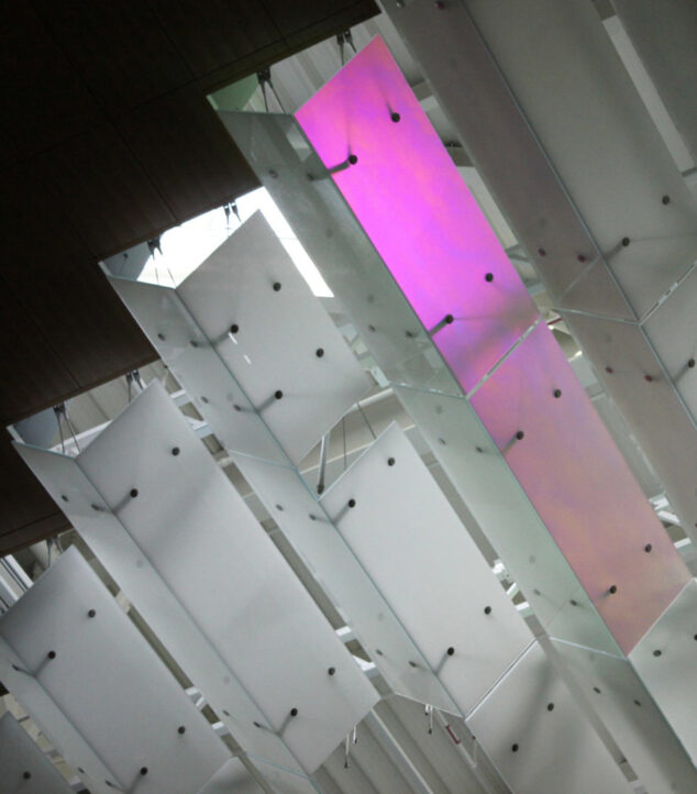 Hamad International Airport | Dichroic Glass Ceiling