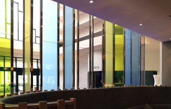 Renaissance Jaragua Hotel | Multi-Colored Glass Wall