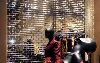 Christian Lacroix Store, Forum Shops | Glass Wall