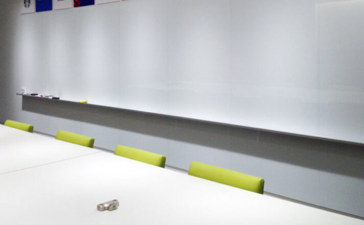 Park Avenue Office | Magnetic Dry-Erase Glass Marker Boards