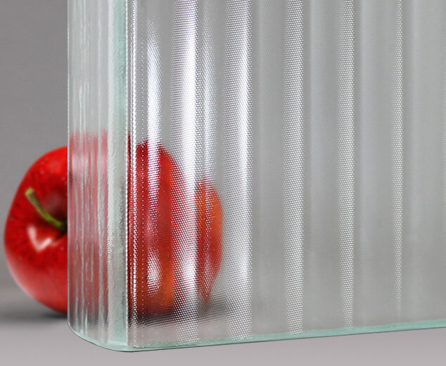 "Moire" Channel Glass