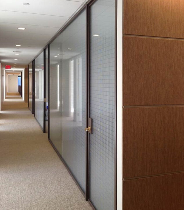 Morgan, Lewis & Bockius | Pattern-Etched Glass Office Fronts