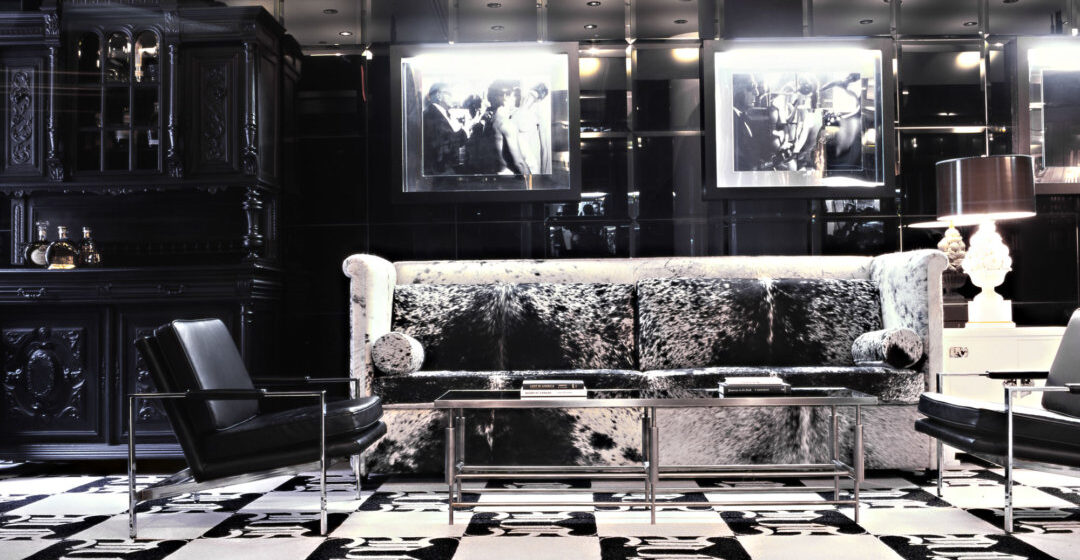 Vikram Chatwal’s Night Hotel | Black Glass Wall