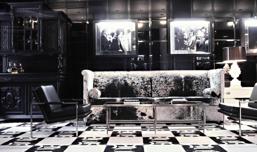 Vikram Chatwal’s Night Hotel | Black Glass Wall