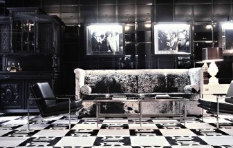 Vikram Chatwal’s Night Hotel | Black Glass Wall