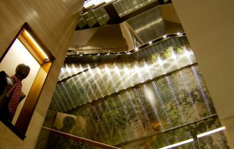 Zegna 5th Avenue Flagship Store | Linear Patterned Glass Wall