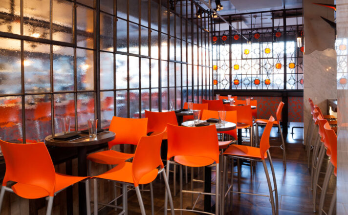 Alba Osteria Restaurant | Glass Banner