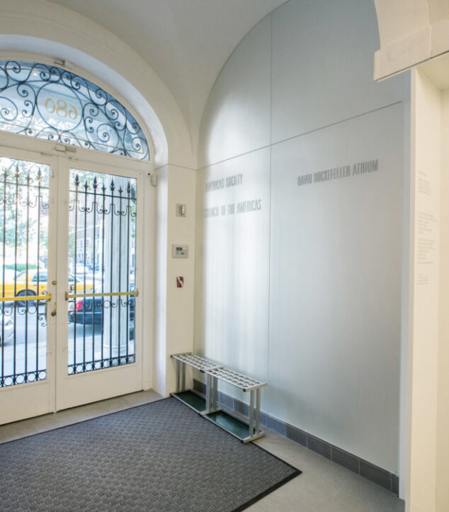 Americas Society and Council of the Americas | AS/COA | Glass Wall
