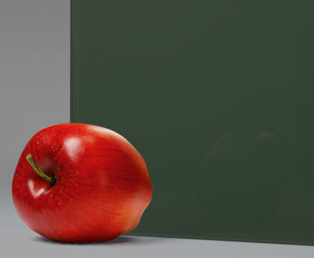 "Black Forest” Back-Painted Glass