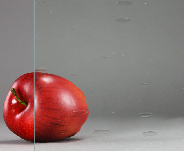 "Bubble With Striations" Mouth-Blown Seeded Glass