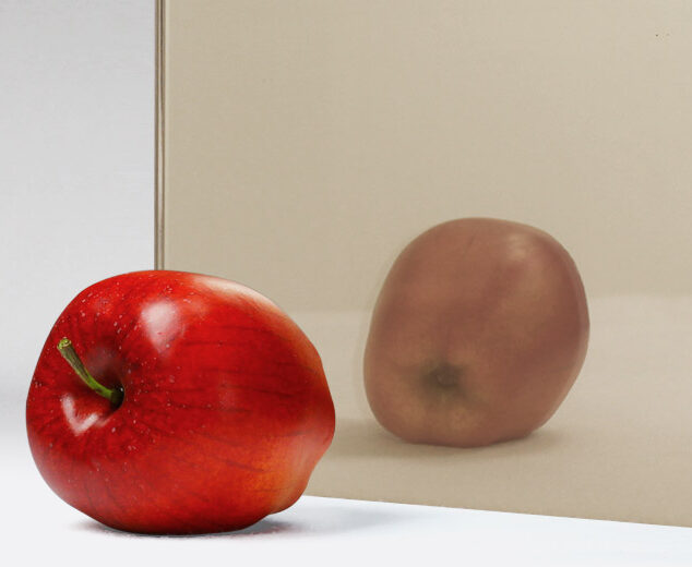 "Glamir™ Champagne" Colored Architectural Mirror