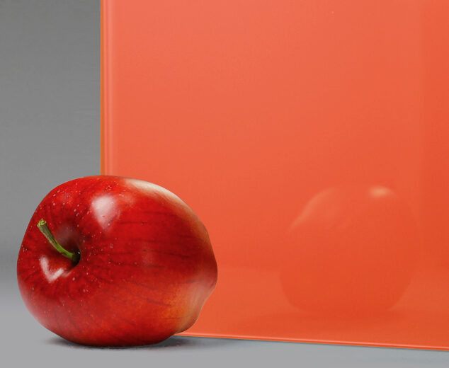 "Bittersweet" Back-Painted Glass