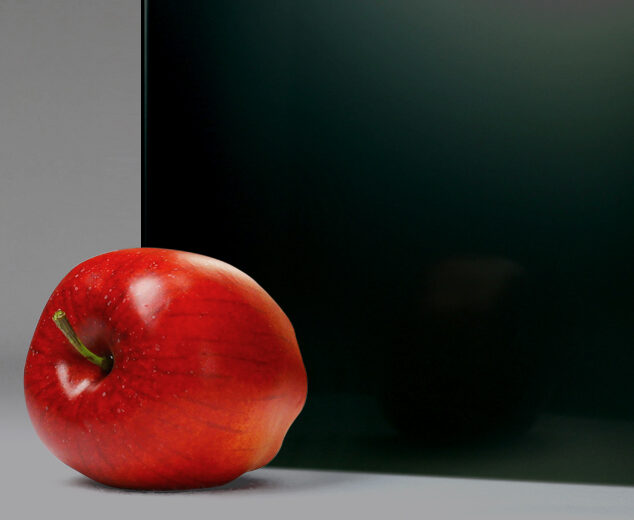 "Darkest Night" Back-Painted Glass