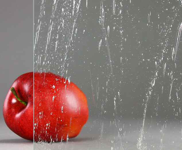 “Double-Sided River Ice" Textured Glass