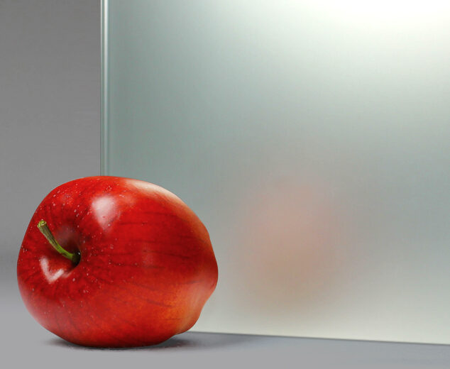 Etched Mirrored Glass