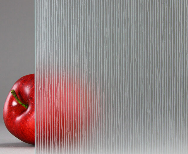 "Fibers" Etched Glass