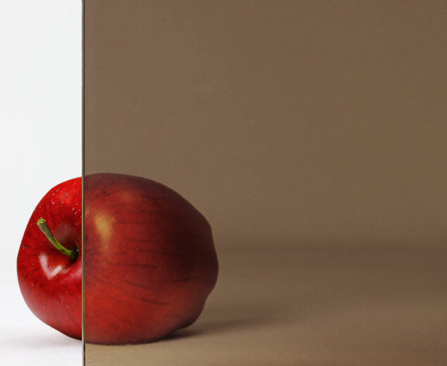 "Light Antiqued Bronze" Colored Architectural Glass