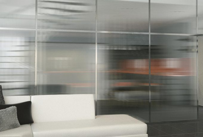 Low-Iron "Corduroy" Textured Architectural Glass | Bendheim