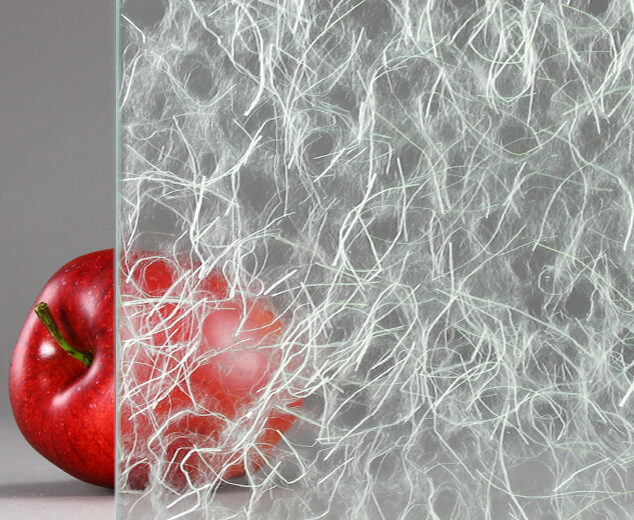 "Open Harvest" Rice Paper Laminated Glass