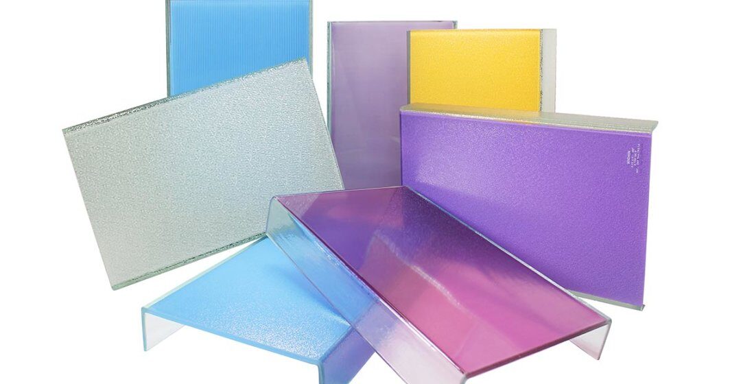 Color-Fritted Channel Glass