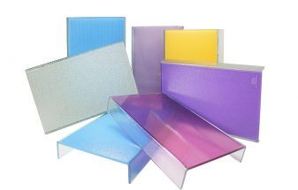 Color-Fritted Channel Glass