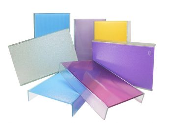 Color-Fritted Channel Glass