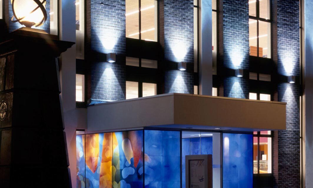 Gosport Discovery Centre | Stained Glass Entrance