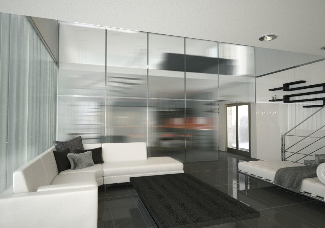 Low-Iron "Corduroy" Textured Architectural Glass | Bendheim
