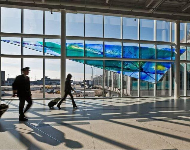 O'Hare International Airport | Stained Glass Window