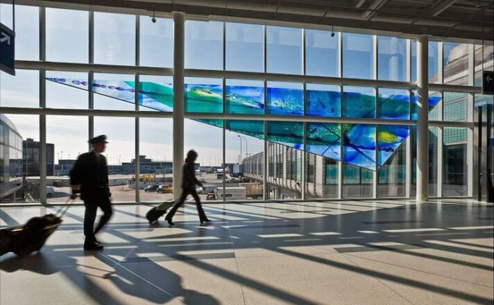 O'Hare International Airport | Stained Glass Window