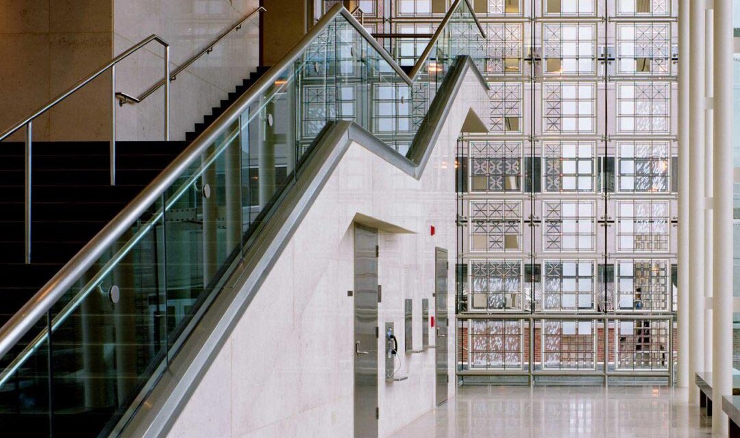 Stamford Courthouse | Stained Glass Wall