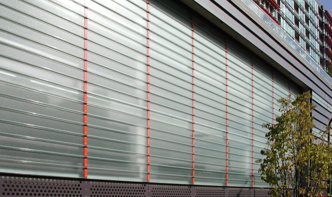 Optima Horizons Parking Structure | Bendheim Channel Glass Project