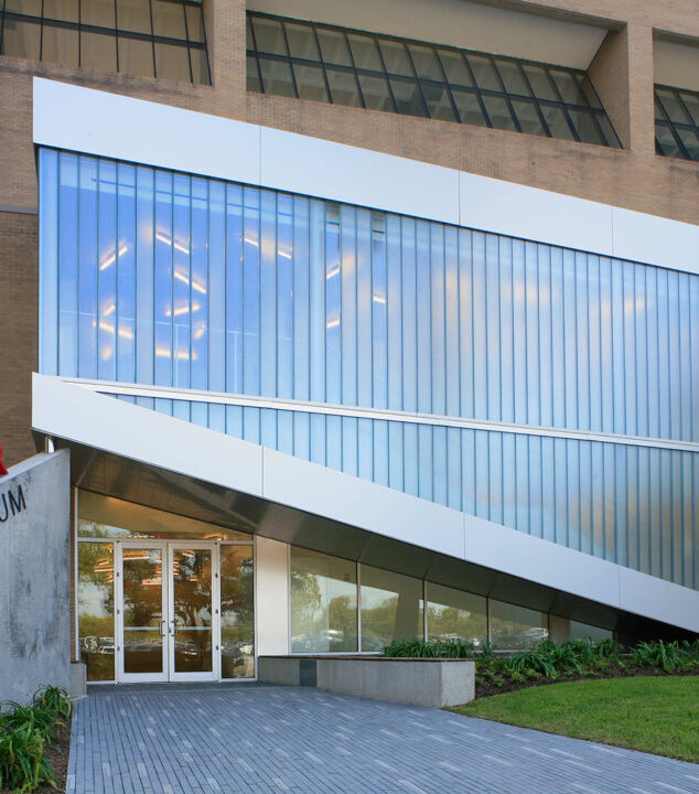 University of Houston Blaffer Art Museum | Bendheim Channel Glass Project