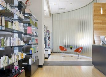 Currie Hair, Skin & Nails | Bendheim Channel Glass Project