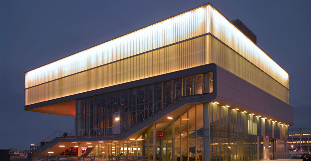 Institute of Contemporary Art | Bendheim Channel Glass Rainscree