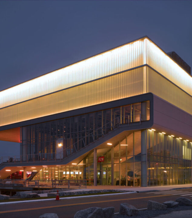 Institute of Contemporary Art | Bendheim Channel Glass Rainscree