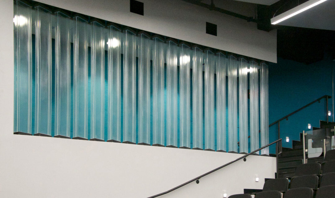 University of Iowa, Medical Alumni Auditorium | Bendheim Channel Glass Project