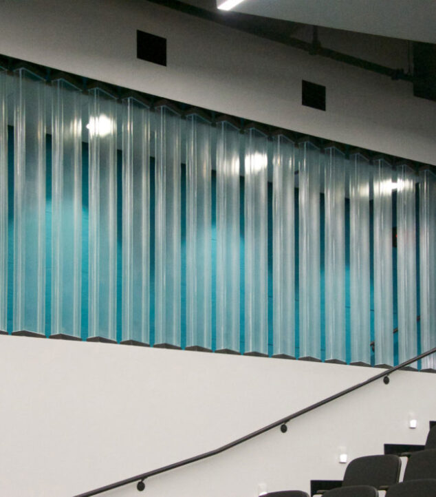 University of Iowa, Medical Alumni Auditorium | Bendheim Channel Glass Project