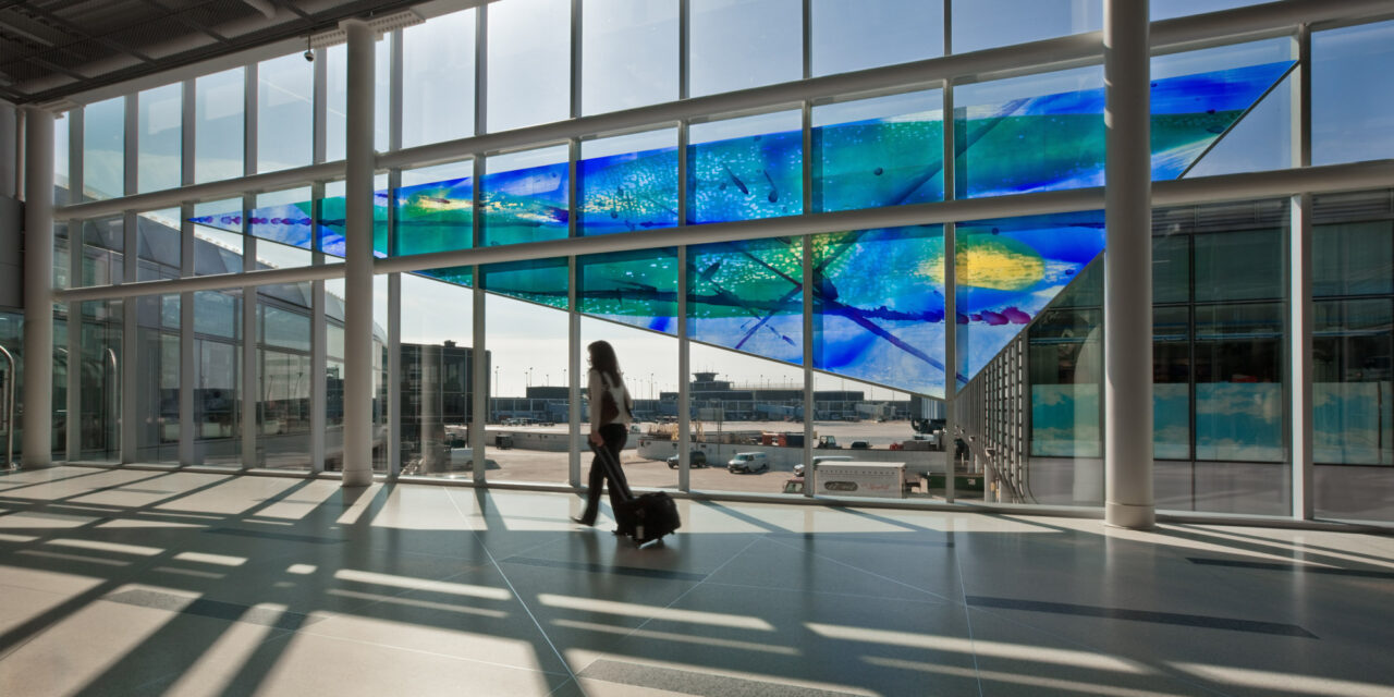 O'Hare International Airport | Stained Glass Window
